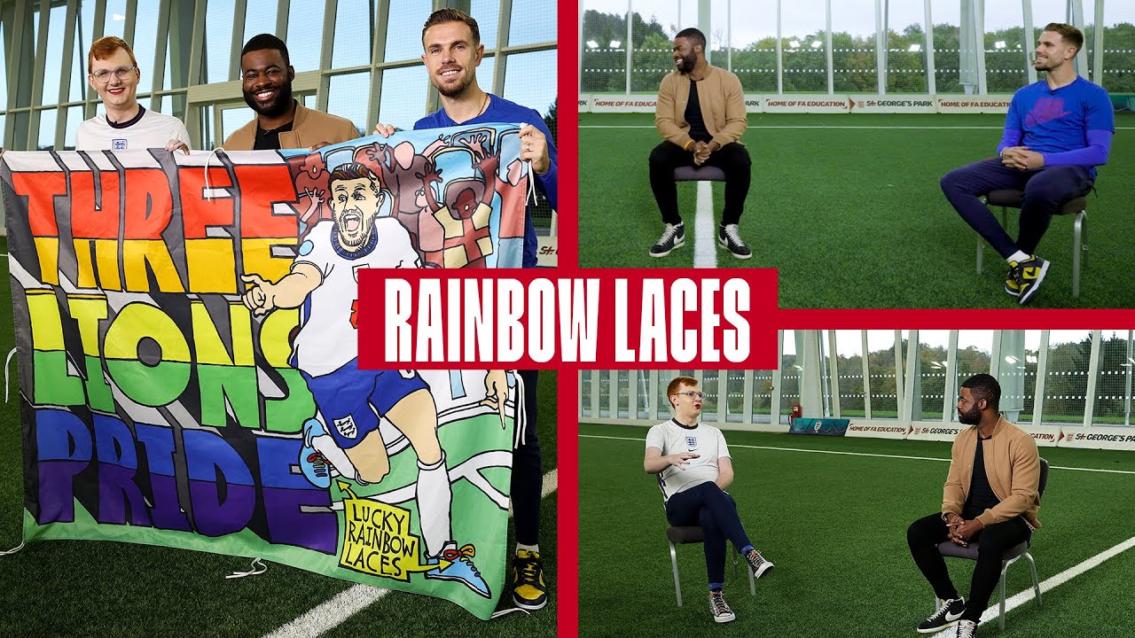 Jordan Henderson, Ben Hunte & Joe White on the Importance of Inclusivity in Football | Rainbow Laces