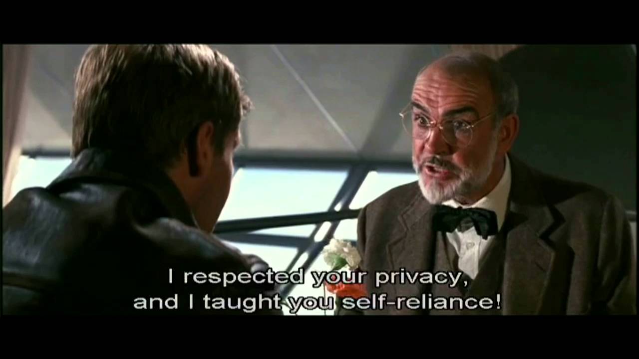 father–son relationship Henry and INDIANA JONES