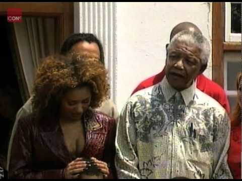 Nelson Mandela & Prince Charles meet the Spice Girls